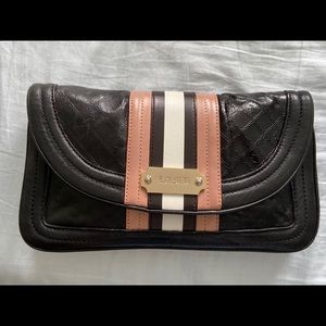 L.AM.B. Black Clutch